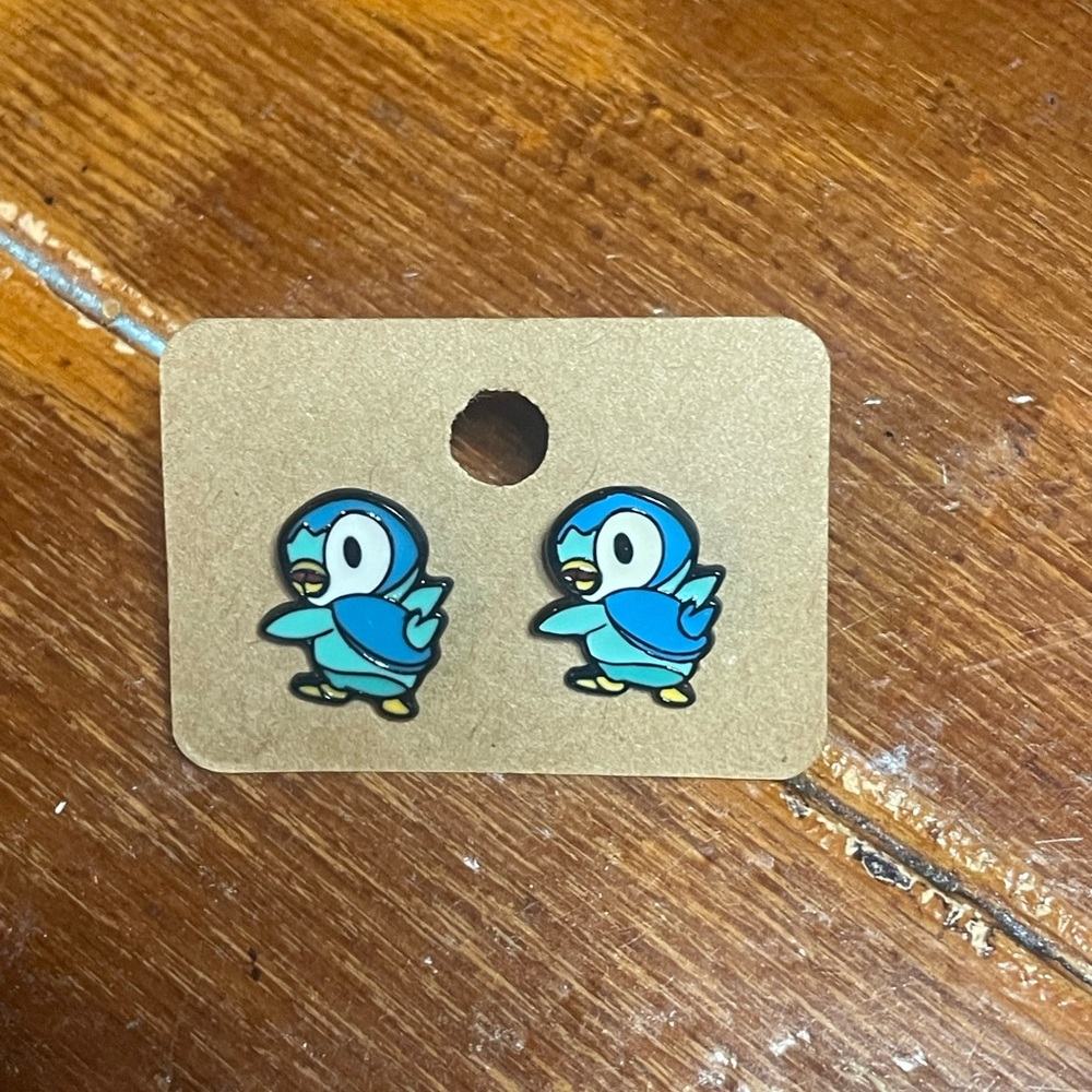 Piplup earrings